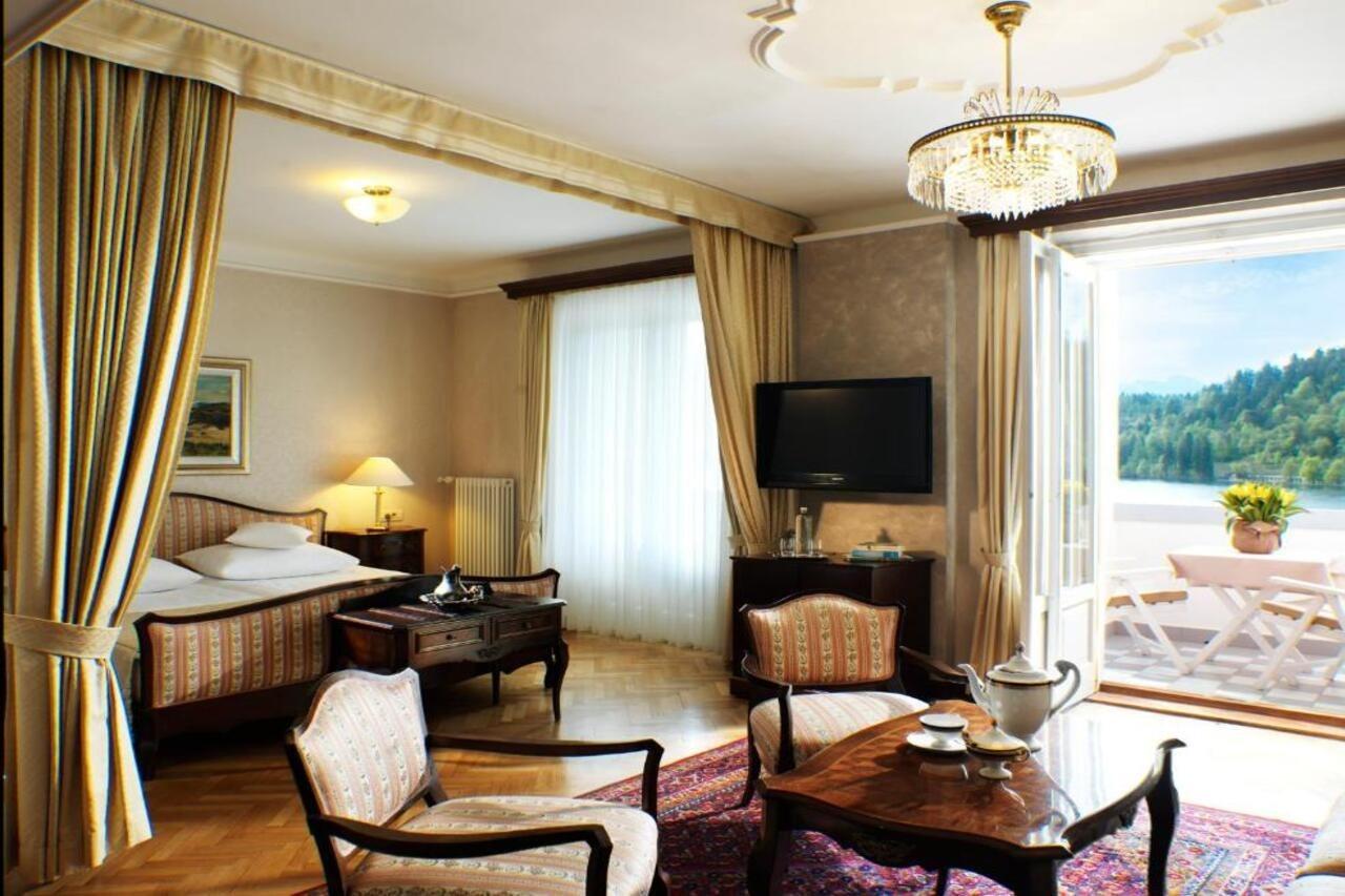 Grand Hotel Toplice - Small Luxury Hotels Of The World Bled Zewnętrze zdjęcie