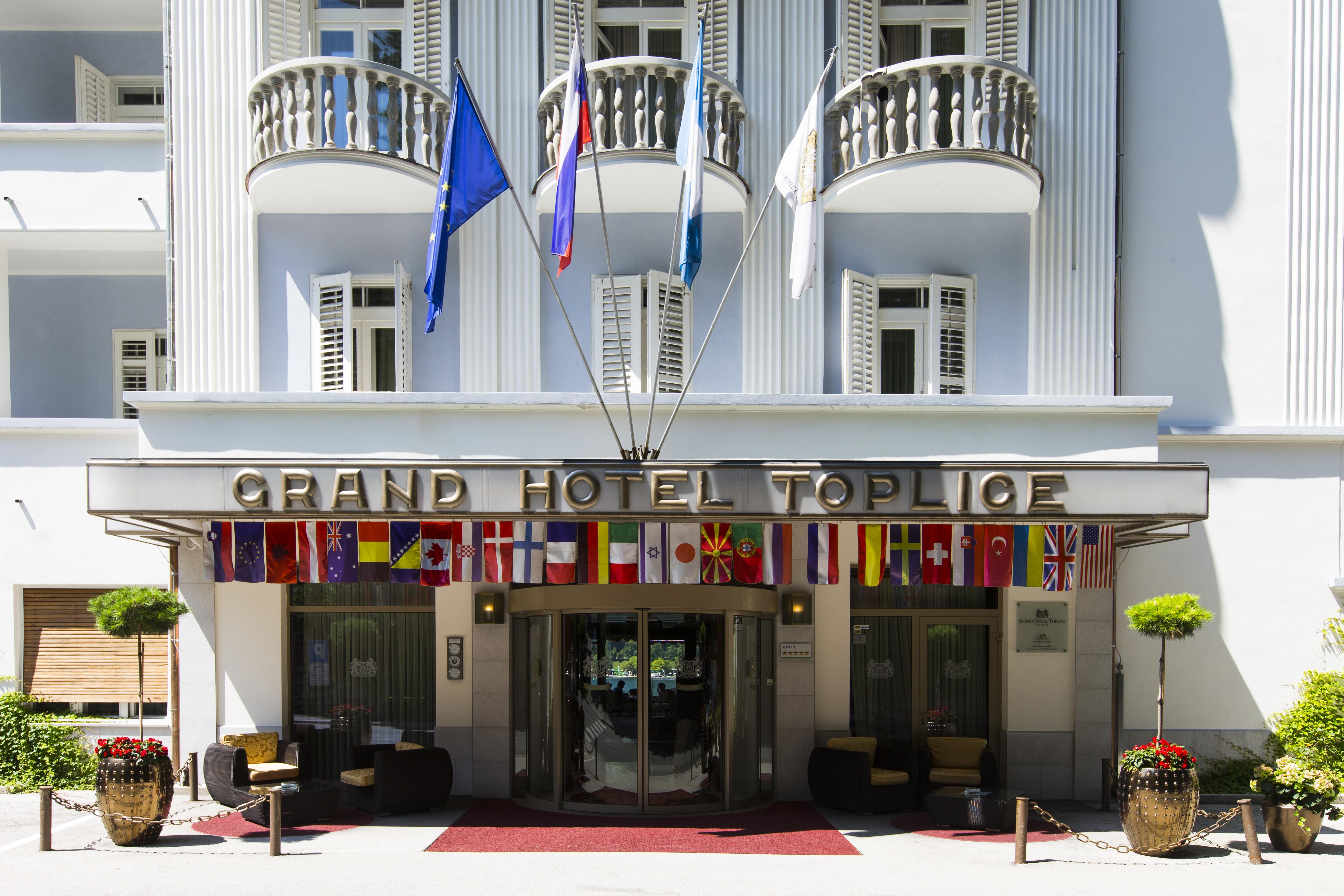 Grand Hotel Toplice - Small Luxury Hotels Of The World Bled Zewnętrze zdjęcie